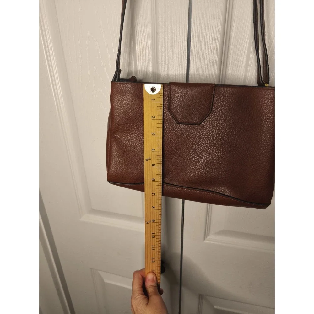 Brown Bueno Handbag Brown adjustable strap Lined Crossbody Purse‎ Shoulder Bag